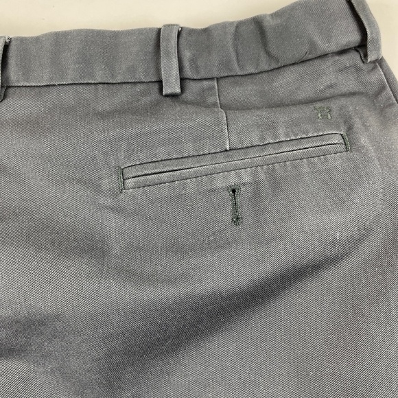 Haggar Mens Dress Pants Pleated Pressed Gray 38x30 - Picture 7 of 10